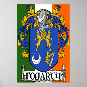 Impressão da brasão de Fogarty