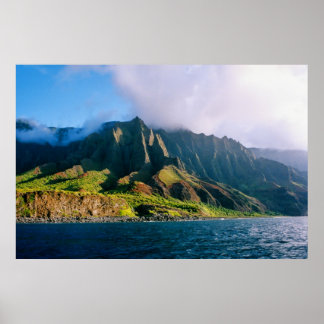 Impressão da costa de Kalalau
