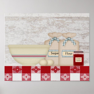 Impressão da cozinha da vovó