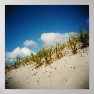 Impressão da duna de areia