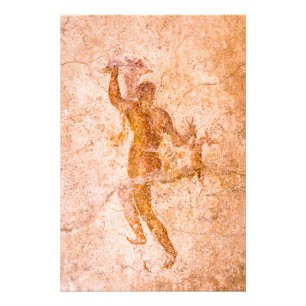 Impressão da foto - fresco romano, Pompeii antigo