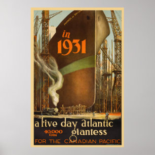 Impressão da Grã-Bretanha em 1931 - Viagens vintag