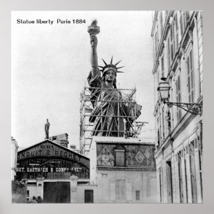 Impressão da liberdade de estátua