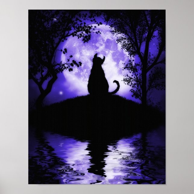 Impressão da Lua de Rosalie 11x14 (Frente)