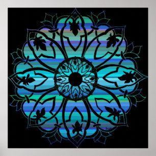 Impressão da meia-noite da placa do Valium