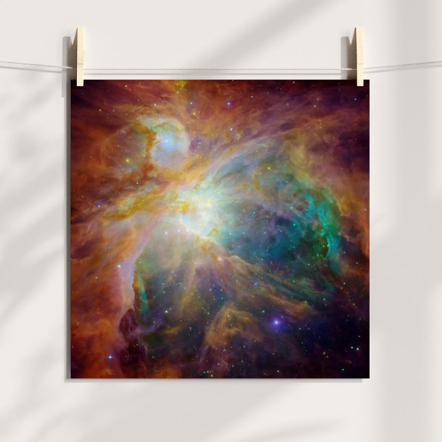 Impressão da Nebula Orion (The Orion Nebula Celestial Photo Poster)