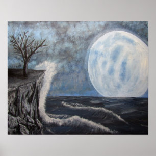 Impressão da pintura da solidão