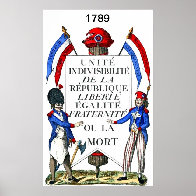 Impressão da Revolução Francesa (Frente)