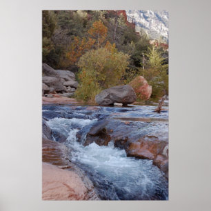 Impressão da rocha da corrediça de Sedona