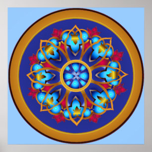 Impressão da roda do imperador