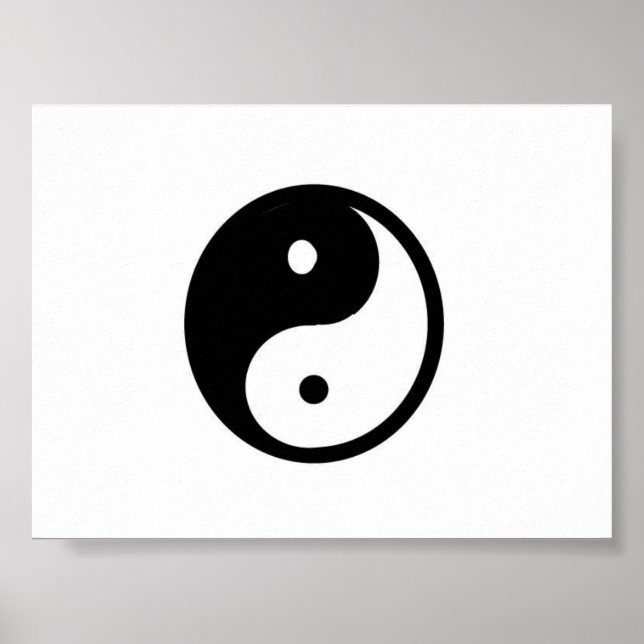 Impressão da tela Yin/Yang (Frente)