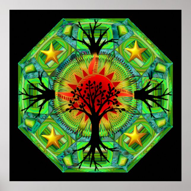 Impressão da Terra Mãe (Frente)