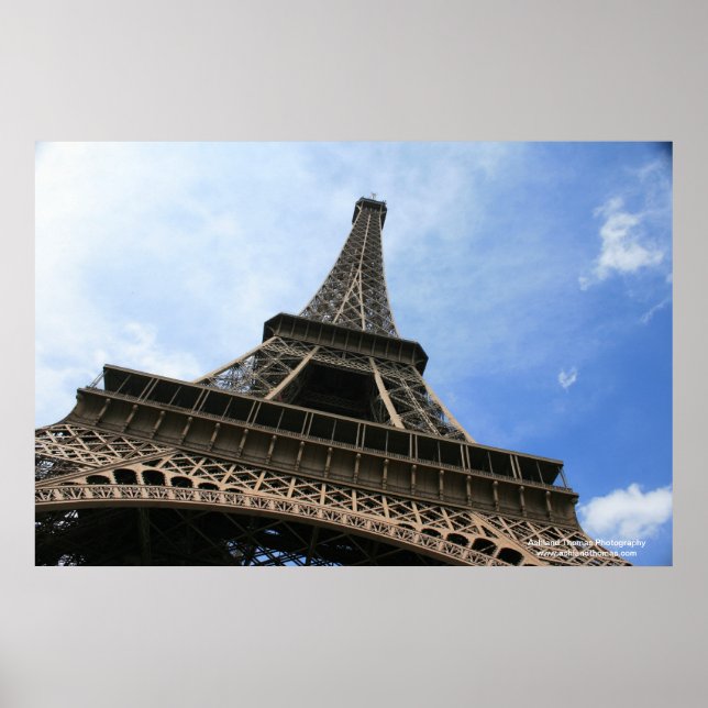 Impressão da torre Eiffel (Frente)