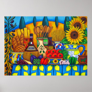 Impressão da Toscana, Poster de 33x24