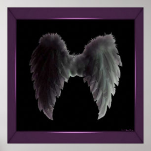 Impressão das asas do anjo