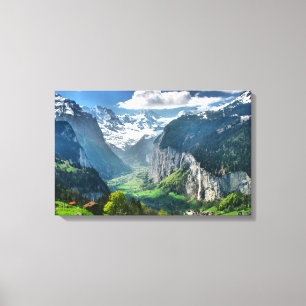 Impressão das belas artes das canvas da suiça