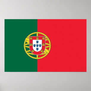 Impressão das canvas com a bandeira de Portugal