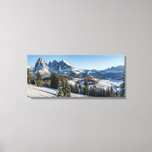 Impressão das canvas da paisagem do inverno de