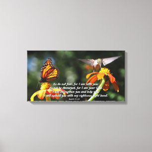 Impressão das canvas das flores de borboleta do