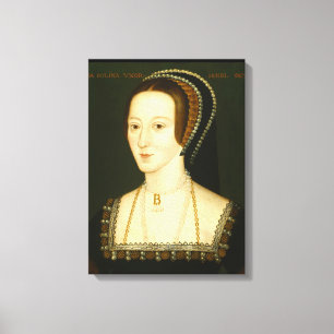 Impressão das canvas de Anne Boleyn