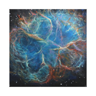 Impressão das canvas de arte do espaço da nebulosa