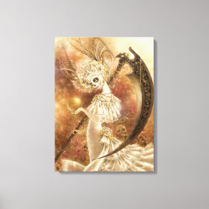 Impressão das canvas de Muerte do papai noel