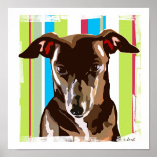 Impressão das canvas de pop art