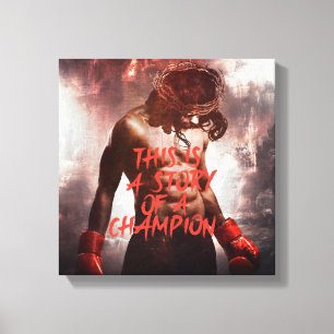 Impressão das canvas do campeão de Jesus