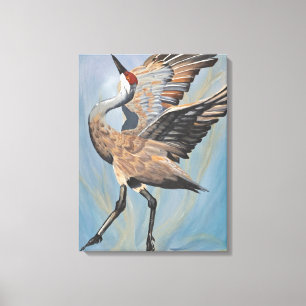 Impressão das canvas do guindaste de Sandhill