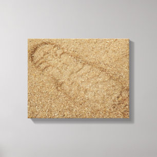 Impressão das canvas do impressão da bota da