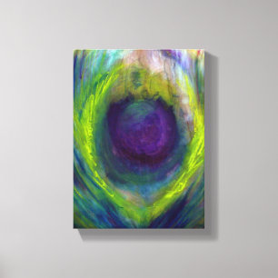 Impressão das canvas do pavão