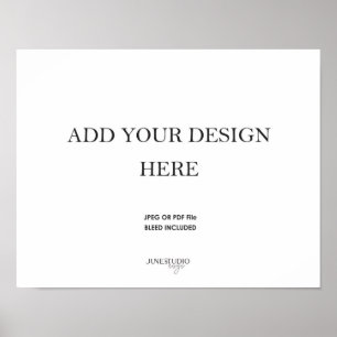 Impressão de 14 x 11" Landscape Poster Wall Art