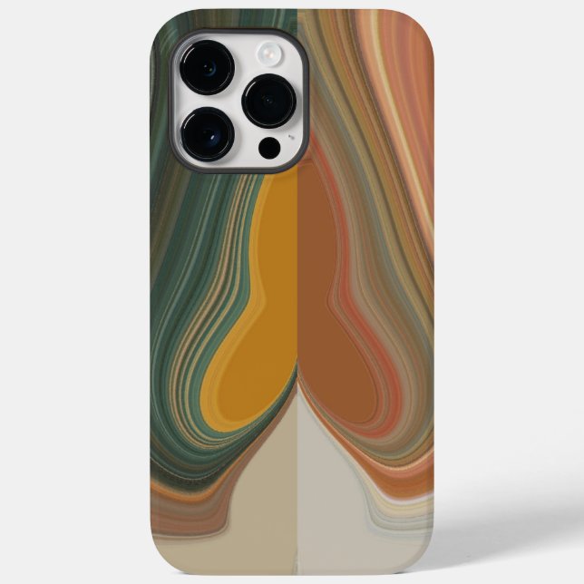 Impressão de Abstrato de Arte Retroativa (Verso)