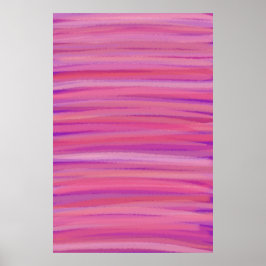 Impressão de Abstrato de Poster Blush Springtime
