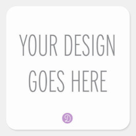 Impressão de Adesivos Quadrados (1,5" ou 3")