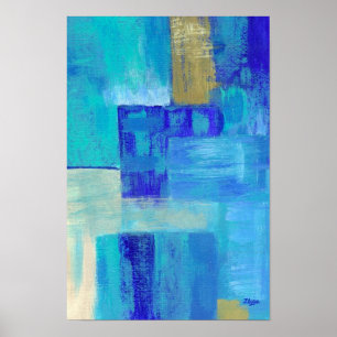 Impressão de água estática a partir da pintura