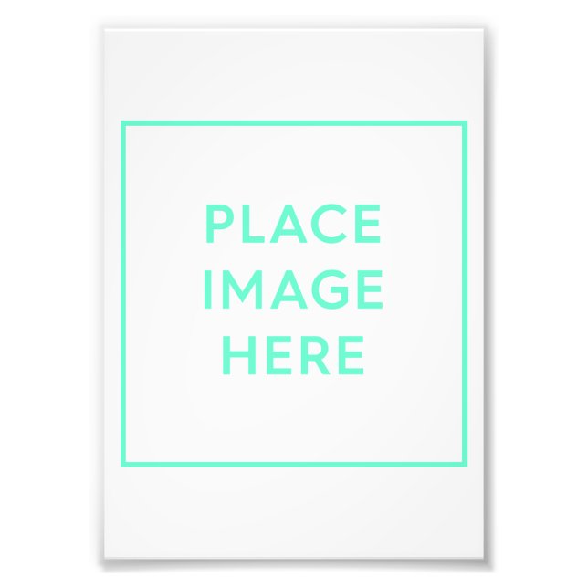 Impressão de Alargamento de Fotografias - 5" x 7" (Frente)