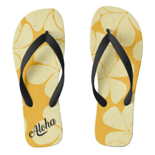 Impressão de Aloha - chinelos