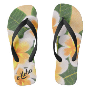 Impressão de Aloha - chinelos