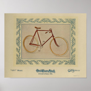 Impressão De Anúncio Da Revista De Bicicleta Ver