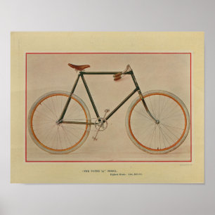 impressão de Anúncio de Bicicleta de Patee 1896