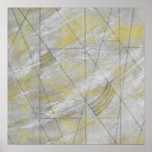 Impressão de Aquarela de Linhas Reproduzíveis