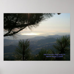 Impressão de área de baía de São Francisco - Selec