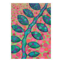 Impressão de Arte Abstrata da Vine Spotted