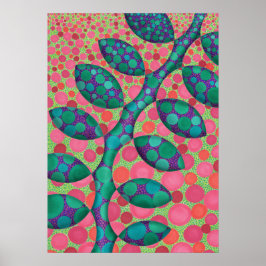 Impressão de Arte Abstrata da Vine Spotted