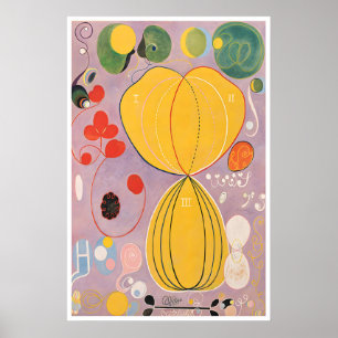 Impressão de Arte Abstrata de Hilma af Klint Espir