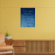 Impressão de Arte Azul Inspiradora de Verão Invenc (Living Room 2)