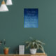 Impressão de Arte Azul Inspiradora de Verão Invenc (Living Room 1)