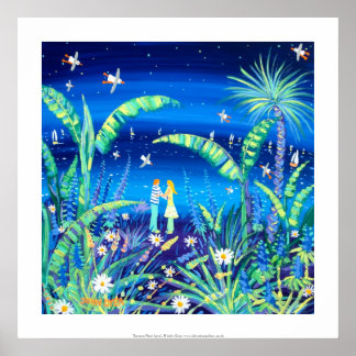 Impressão de Arte: Banana Plant Love