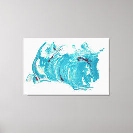 Impressão de Arte canvas - "Correndo Com O Vento"